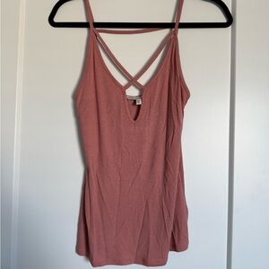 Express OneEleven Pink Strappy Camisole